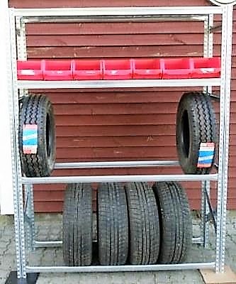 Dækreol Supersnild med hylder